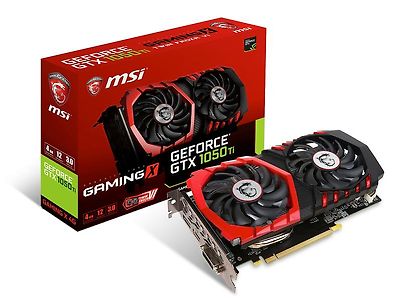 MSI GeForce GTX 1050 Ti Gaming X 4G - Tek.no