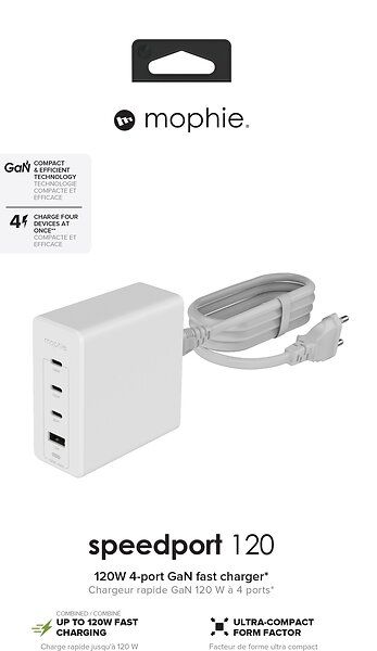 Mophie Speedport 120W GaN Wall Charger