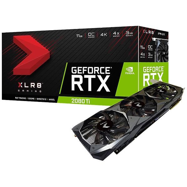 PNY GeForce RTX 2080 Ti XLR8 Gaming OC HDMI 3xDP 11GB - Tek.no