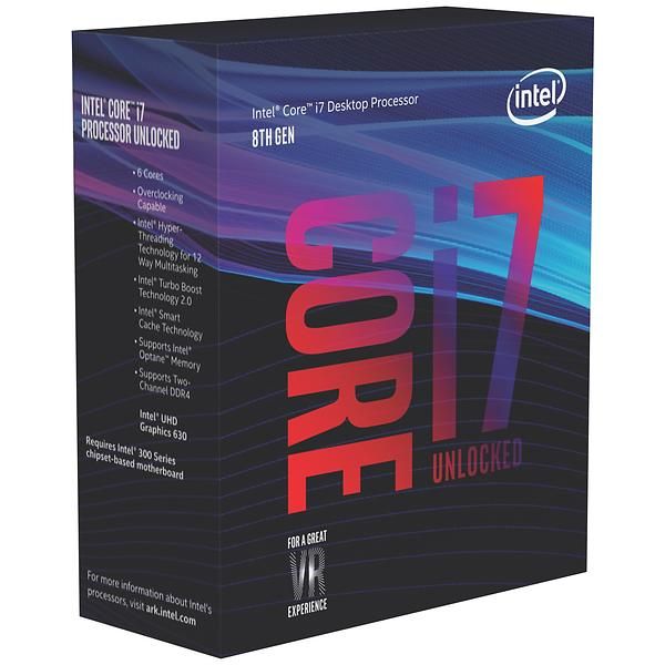CPU Intel Core i7-8700K Intel Core i7-8700K - Tek.no
